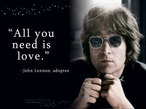 John Lennon Adoption Quote