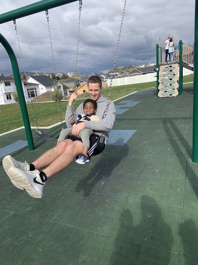 Jon & Jordan at the Park