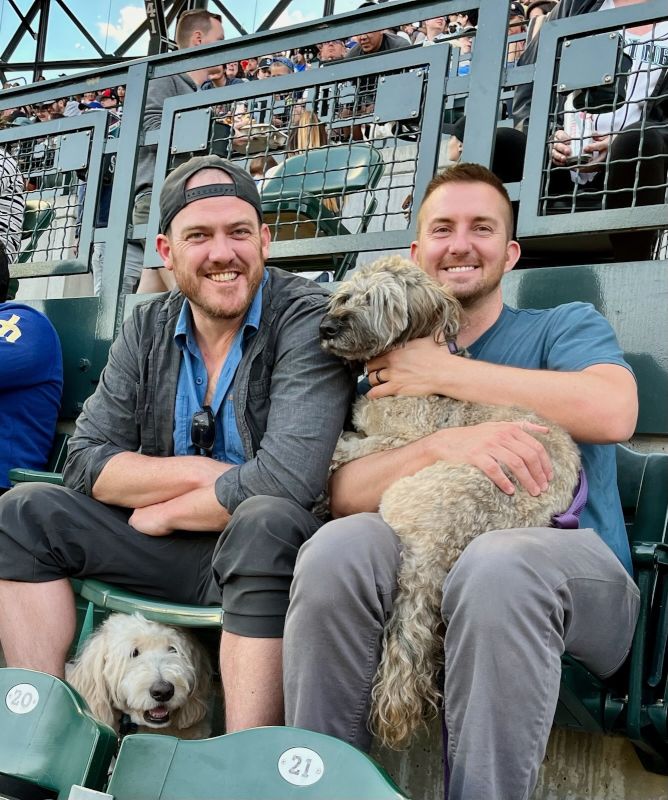 At a Pup in the Park Baseball Game