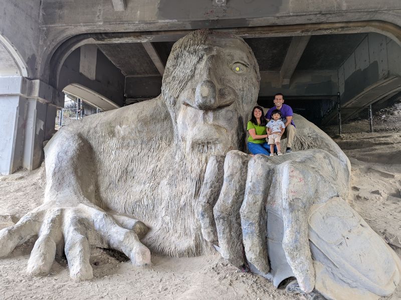 Visiting the Troll in Seattle