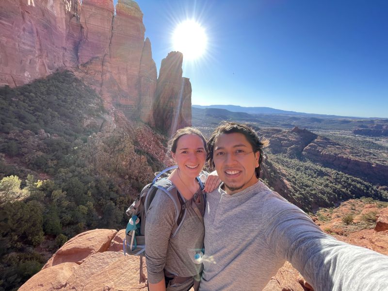 Hiking in Sedona, Arizona