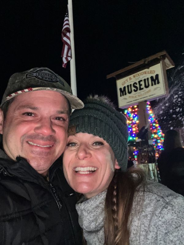 Cozying Up Together at the Annual Tree Lighting Ceremony