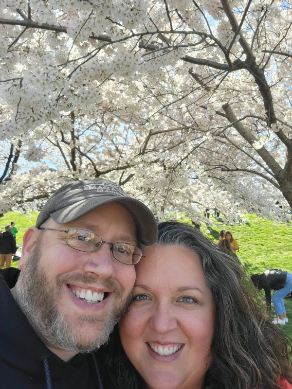 Enjoying the Cherry Blossoms in Washington, D.C. 