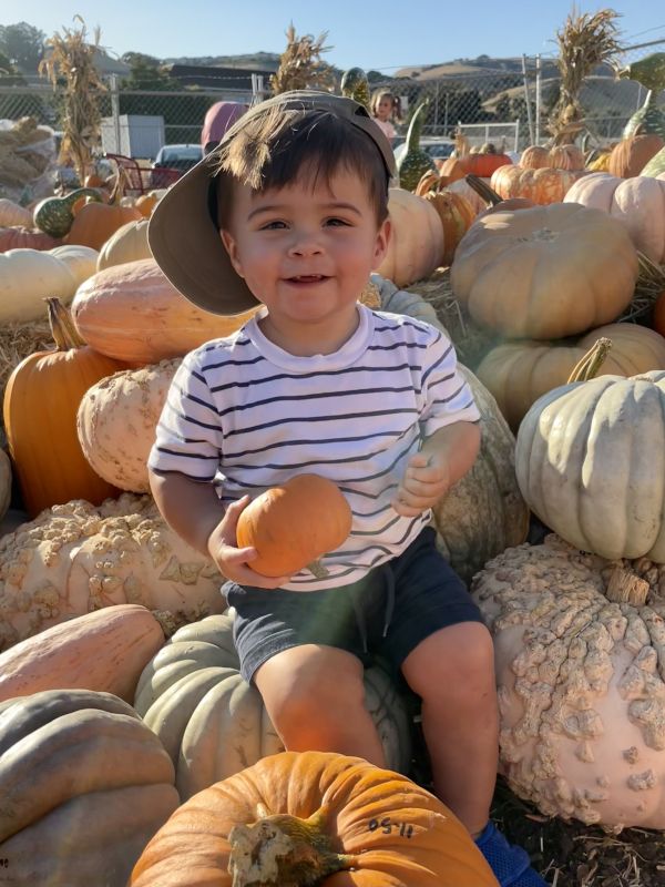 The Perfect Pumpkin for Jackson