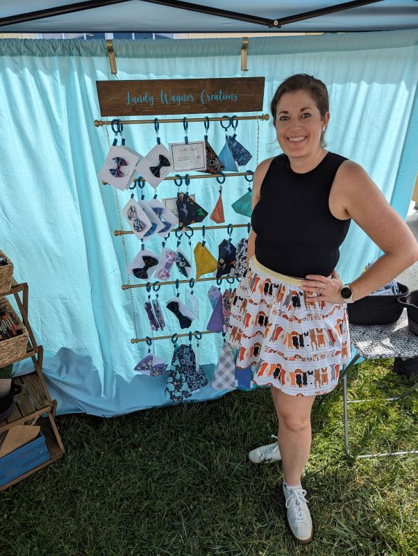 Jessica Vending at a Craft Fair